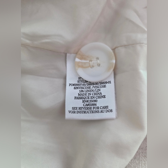 Z Supply Women's Chateau Linen Blazer Size Medium - Picture 11 of 13